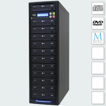 CopyBox 11 DVD Duplicator Standard - professionele cd-r dvd-r duplicator elf schrijvers dupliceren eigen recordable audio video data disks